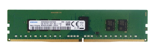 Memory RAM 1x 8GB Samsung ECC REGISTERED DDR4 1Rx8 2400MHz PC4-19200 RDIMM | M393A1K43BB0-CRC
