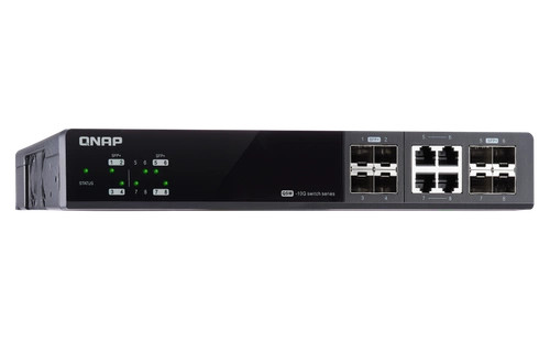 Switch QNAP QSW-M804-4C 1x 1Gb 4x SFP+ 4x RJ-45/SFP+