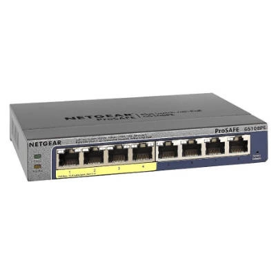 Switch Netgear GS108PE | 192 kB | 16 Gb/s | 8x Ethernet Port