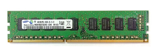 Memory RAM 1x 4GB Samsung ECC UNBUFFERED DDR3  1333MHz PC3-10600 UDIMM | M391B5273CH0-CH9