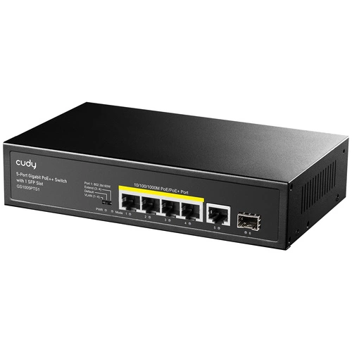 Switch Cudy GS1005PTS1 5x 1Gb 120 W PoE+