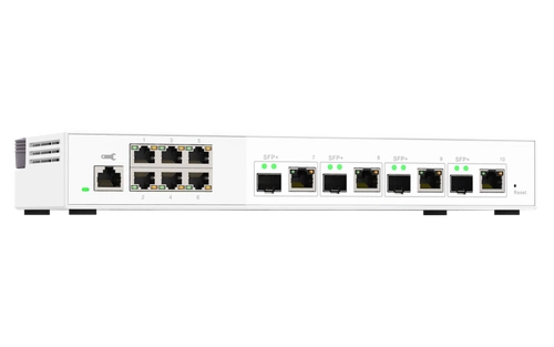 Switch QNAP QSW-M2106-4C 6x 2.5Gb 4x RJ-45/SFP+