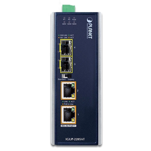 Media converter Planet IGUP-2205AT 2x SFP 2x RJ-45