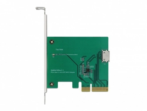 Delock Card PCI Express 1x OCuLink SFF-8612 female low profile | 90307