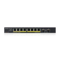 Switch Zyxel GS1100-10HP-EU0102F 10x 1Gb 2x SFP 130W PoE+