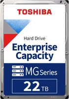 Hard Disk Drive TOSHIBA Enterprise 3.5'' HDD 22TB 7200RPM SATA 6Gb/s 512MB | MG10AFA22TE