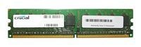 Memory RAM 1x 4GB Crucial ECC REGISTERED DDR2 800MHz PC2-6400 RDIMM | CT51272AB80E.36FQH