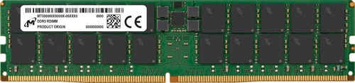 Memory RAM 1x 64GB Micron ECC REGISTERED DDR5 2Rx4 5600MHz PC5-44800 RDIMM | MTC40F2046S1RC56BD1T