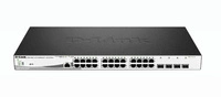 Switch D-Link DGS-1210-28MP/E 24x 1Gb 4x RJ-45/SFP 370 W PoE+