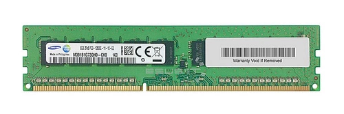 Memory RAM 1x 8GB Samsung ECC UNBUFFERED DDR3  1600MHz PC3-12800 UDIMM | M391B1G73QH0-CK0