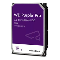 Hard Disk Drive Western Digital PURPLE PRO 3.5'' HDD 18TB 7200RPM SATA 6Gb/s 512MB | WD181PURP