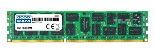Memory RAM 1x 8GB GoodRAM ECC REGISTERED DDR3 2Rx4 1333MHz PC3-10600 RDIMM | W-MEM1333R3D48GLV