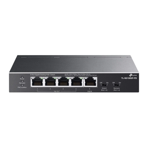 Switch TP-LINK TL-SG1005P 5x 1Gb 65 W PoE+