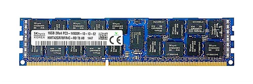 Memory RAM 1x 16GB Hynix ECC REGISTERED DDR3 1866MHz PC3-14900 RDIMM | HMT42GR7BFR4C-RD