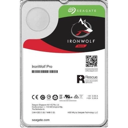 Hard Disk Drive Seagate IronWolf PRO 3.5'' HDD 6TB 7200RPM SATA 6Gb/s 256MB | ST6000NE000