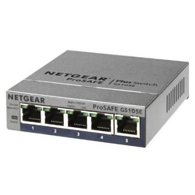 Switch Netgear GS105E-200PES 5x 10/100/1000