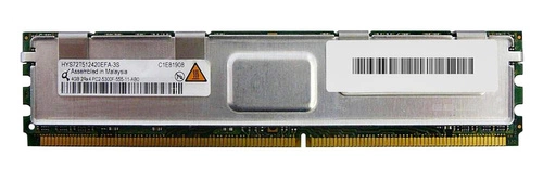 Memory RAM 1x 4GB QIMONDA ECC FULLY BUFFERED DDR2 667MHz PC2-5300 FBDIMM | HYS72T512420EFA-3S-C | HYS72T512420EFD-3S-C