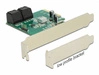 Delock PCI Express card Hybrid 4 x intern SATA 6 Gb/s RAID 0,1,10