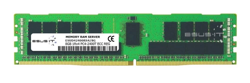 Memory RAM 1x 8GB ESUS IT ECC REGISTERED DDR4 1Rx4 2400MHz PC4-19200 RDIMM | ESUD42400RS4/8G