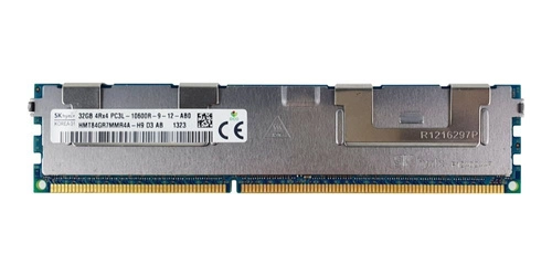 Memory RAM 1x 32GB Hynix ECC REGISTERED DDR3  1333MHz PC3-10600 RDIMM | HMT84GR7MMR4A-H9