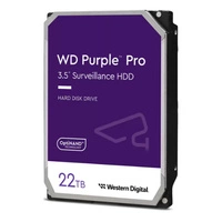 Hard Disk Drive Western Digital  PURPLE PRO 3.5'' HDD 22TB 7200RPM SATA 6Gb/s 512MB | WD221PURP