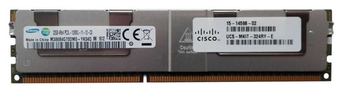 Memory RAM 1x 32GB Cisco - UCS & DMS DDR3 1600MHz ECC LOAD REDUCED DIMM | UCS-MKIT-324RY-E