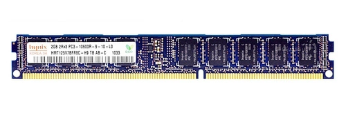 Memory RAM 1x 2GB Hynix ECC REGISTERED DDR3 1333MHz PC3-10600 RDIMM | HMT325R7BFR8C-H9
