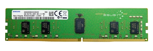 Memory RAM 1x 8GB Samsung ECC REGISTERED DDR4  2666MHZ PC4-21300 RDIMM | M393A1K43BB1-CTD