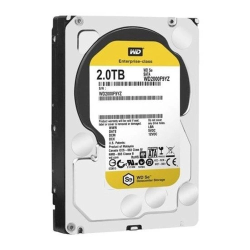 Hard Disk Drive Western Digital GOLD 3.5'' HDD 2TB 7200RPM SATA 6Gb/s 128MB | WD2005FBYZ