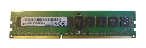 Memory RAM 1x 8GB Micron ECC REGISTERED DDR3  1866MHz PC3-14900 RDIMM | MT36JSF1G72PZ-1G9