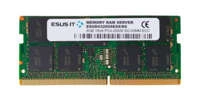 Memory RAM 1x 8GB ESUS IT DDR4 1Rx8 3200MHz PC4-25600 SO-DIMM ECC | ESUD43200SES8/8G