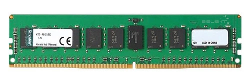 Memory RAM 1x 8GB Kingston ECC REGISTERED DDR4  2133MHz PC4-17000 RDIMM | KTD-PE421/8G