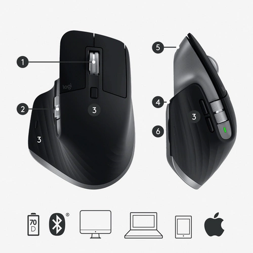 Wireless mouse Logitech MX Master 3 f/ Mac 910-005696