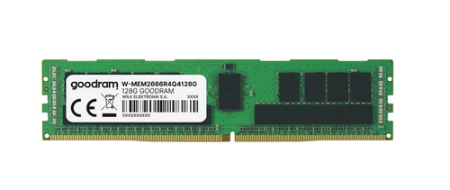 Memory RAM 1x 128GB Goodram DDR4 4Rx4 2666MHz PC4-21300 ECC REGISTERED  | W-MEM2666R4Q4128G