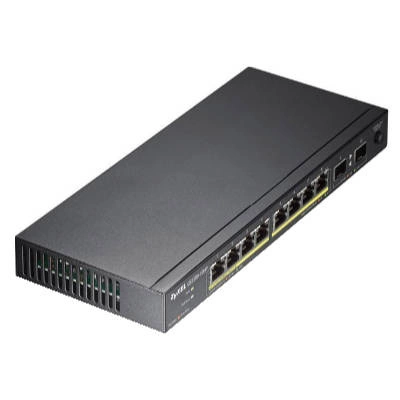 Switch Zyxel GS1100-10HP-EU0101F 8x 10/100/1000 2x SFP 240 W PoE+