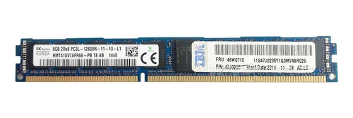 Memory RAM 1x 8GB Hynix ECC REGISTERED DDR3  1600MHz PC3-12800 RDIMM | HMT41GV7AFR8A-PB