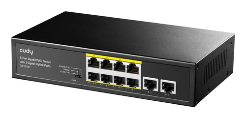 Switch Cudy 10x 1Gb 120 W PoE+