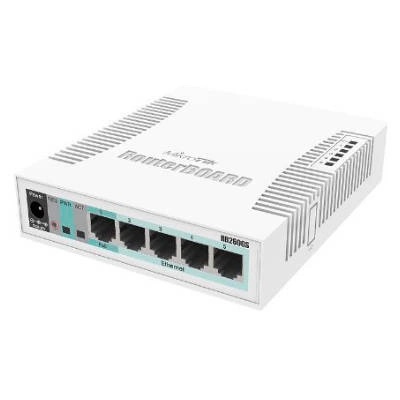switch Mikrotik CSS106-5G-1S new Desktop