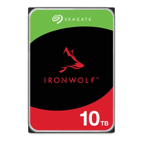 Hard Disk Drive Seagate IronWolf 3.5'' HDD 10TB 7200RPM SATA 6Gb/s 256MB | ST10000VN000