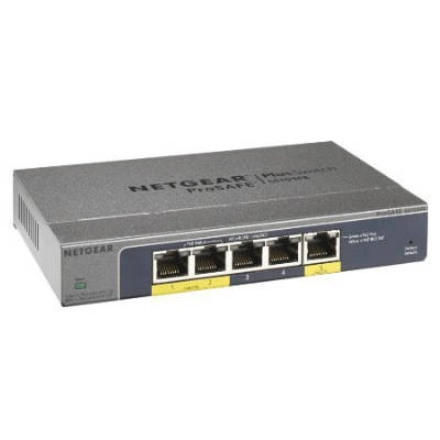 Switch Netgear GS105PE-10000S 5x 10/100/1000 19 W PoE