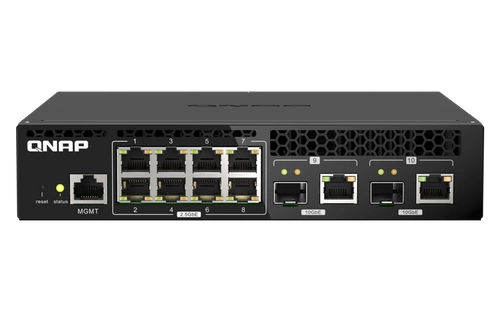 Switch QNAP QSW-M2108R-2C 8x 2.5Gb 2x RJ-45/SFP+