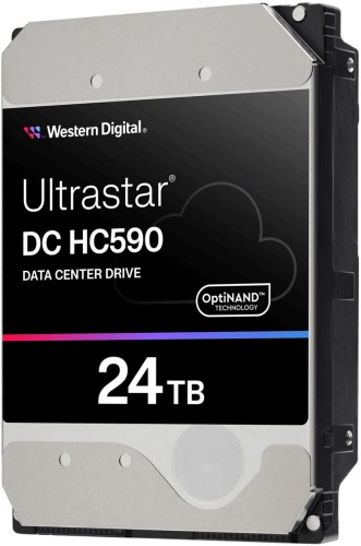 Hard Disk Drive Western Digital Ultrastar DC HC590 3.5'' HDD 24TB 7200RPM SAS 12Gb/s 512MB | 0F59373