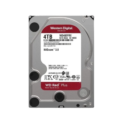 Hard Disk Drive Western Digital RED 3.5'' HDD 4TB 5400RPM SATA 6Gb/s 256MB | WD40EFAX