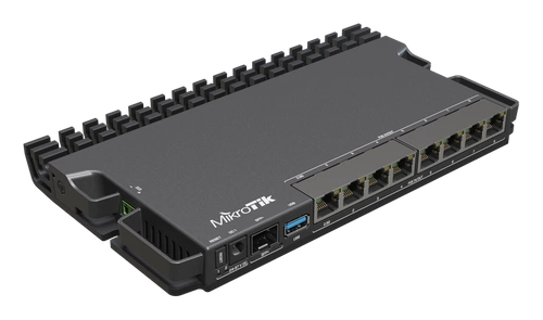Router Mikrotik RB5009UPr+S+IN 7x RJ-45 10/100/1000 Mb/s 1x RJ-45 100/1000/2500 Mb/s 1x SFP+