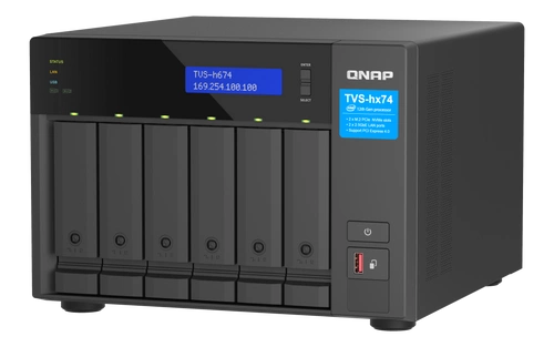NAS server QNAP TVS-h674-i5-32G 6x SSD | HDD SATA 32GB RAM