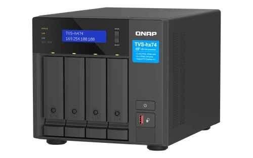 NAS server QNAP TVS-h474-PT-8G 4x SSD | HDD SATA 8GB RAM
