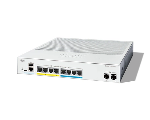 Switch Cisco Catalyst C1300-8MGP-2X 4x 1Gb | 4x 2.5Gb 2x SFP+ 120 W PoE+