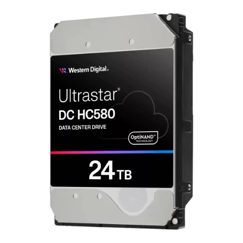 Hard Disk Drive Western Digital Ultrastar DC HC580 3.5'' HDD 24TB 7200RPM SATA 6Gb/s 512MB | 0F62795