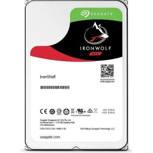 Hard Disk Drive Seagate IronWolf 3.5'' HDD 6TB 7200RPM SATA 6Gb/s 256MB | ST6000VN001