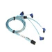 Supermicro Cable Mini SAS HD to 4 RA SATA, ​​0.7m | CBL-SAST-0810